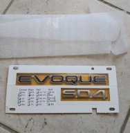 EMBLEMAT NAPIS RANGE ROVER EVOQUE SD4