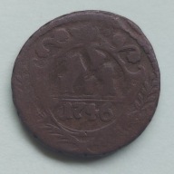Denga 1746 rok Caryca Elżbieta