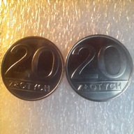 20 zł 1984 ROK, dwie monety mennicze.