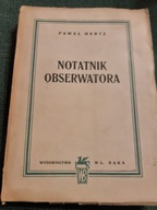 P.HERTZ NOTATNIK OBSERWATORA STARE WYD.