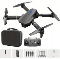 DRON Z KAMERĄ E88 PRO 2 KAMERY WIFI HD PILOT ZDALNIE STEROWANY ZABAWKA ETUI