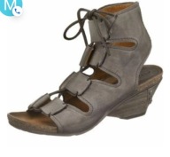 AIRSTEP GLADIATORKI LACE UP BEIGE SKÓRA CAŁE 39