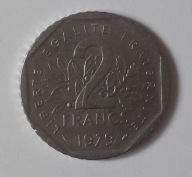 Francja 2 franki 1979 POLECAM