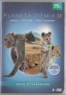 Planeta Ziemia II - Miasta Pustynie Stepy i sawanny BBC Earth 3xDVD