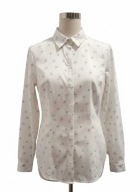 Mohito Biała Koszula / Bluzka z Kołnierzykiem – Rozmiar 36 / S