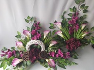 Komplet Cmentarz Hortensja – Kalie W Wiklinie Malina Płożący