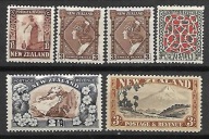 Nowa Zelandia x U678 flora sztuka MH VF 73,50funta
