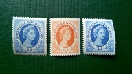 Rodezja Rhodesia Nyasaland ** 3 znaczki QEII kolonie angielskie brytyjskie