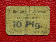 KAMIENNA GÓRA - A. Hamburger - 10 fenigów 1920