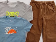 MARKOWA MEGA PAKA DLA CHŁOPAKA 128/134 + GRATIS