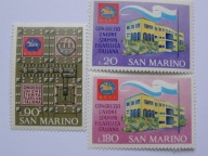 San Marino - Kongres Prasy Filatelistycznej - Mi. 977-79 **