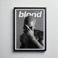 Plakat muzyczny, poster A3 Frank Ocean blond- prezent, dekoracja, muzyka