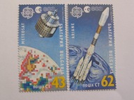 Bułgaria - Europa CEPT 1991 - rakieta leci w Kosmos - Mi. 3901-02 **