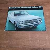 Datsun Nissan 2000 Personal Deluxe Six 1969 czytaj opis
