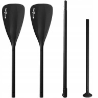 SKŁADANE WIOSŁO KAJAKOWE DO DESKI SUP 2w1 REGULOWANE 4-CZĘŚCIOWE 229CM PRO
