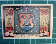 Niemcy,banknot notgeld,50 fenigów Boguszów Górce