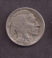 USA - 5 Cent 1937 rok