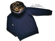 bluza dziecięca z kominem, chłopiec, handmade, 104