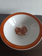 PORCELANOWA MISKA Z MOTYWEM MYŚLIWSKIM COLDITZ