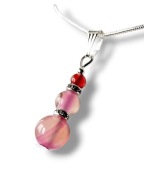 AG64 Zawieszka/Wisiorek kamienie AGAT