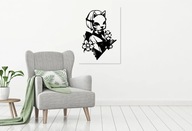 OBRAZ AŻUROWY 3D NA ŚCIANE PANEL DEKORACJA DO SALONU Asta Black Clover