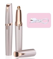 Trymer do brwi i ciała| Golarka| Depilator| Kolor Szampana| AS