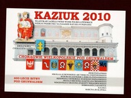Kartka b/n - KAZIUK - 600 lecie Bitwy pod Grunwaldem - Poznań 2010