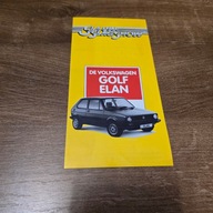 VW Volkswagen Golf I Mk 1 Golf Elan 1982