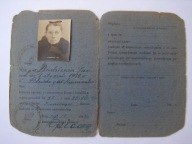 Por. Jan Budziewicz DSS MON - skierowanie na kurs jazdy z 1947 / Kamionka