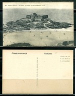 K23312)Francja: Saint Malo, Le Fort National Vu du Chateau