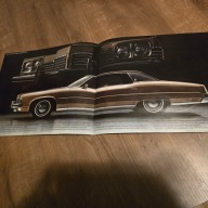 Pontiac Grand Ville 1973 USA czytaj opis prospekt folder katalog broszura