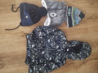 Kurtka jesienna r 86 + czapki