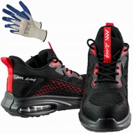*MEGA*BUTY ROBOCZE MĘSKIE PÓŁBUTY BHP UNISEX LEKKIE r.43+ GRATIS RĘKAWICE!!