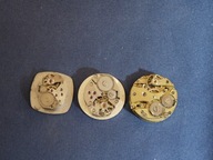 3 Mechanizmy do zegarków