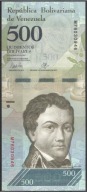 Wenezuela - P- 94 - 500 Bolivares - 2017 - seria M
