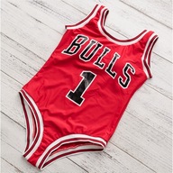 BODY CHICAGO BULLS Beyonce No 1 Czerwone r. 40 L