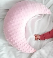 Poduszka ozdobna KSIĘŻYC MINKY do pokoju dziecięcego KOLORY DLA DZIEWCZYNKI