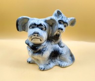 York PSY yorczki maleństwo chowa się za mamą cudna