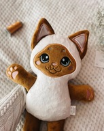 Personalizowana przytulanka Kotek z imieniem prezent dla dziecka z imieniem