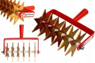 SPULCHNIACZ 6-GWIAZDKOWY KULTYWATOR VULCANUS RĘCZNY DO GLEBY OGRODU MOCNY