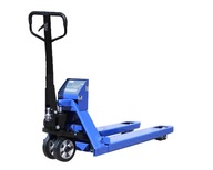 Wózek widłowy ręczny z wagą. Wózek paletowy, paleciak z wagą KPZ 71-9X