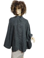 PONCZO WEŁNIANE na jesień U