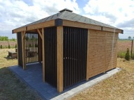 Altana altanka ogrodowa drewniana "Sycylia" 4x4