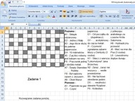 100 Krzyżówek , Zadań Szaradziarkich "MAGIA SŁÓW" w EXCEL-u + Gratis - OMO