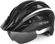 Kask rowerowy Victgoal z wymiennym magnetycznym wizjerem xl c14
