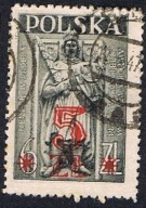 1947 Polska Fi 418 - Wydanie przedrukowe