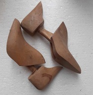 Stare drewniane prawidła,kopyta do butów.Unikat.