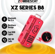 Zombies Cat B8 Naszyjnik Bluetooth 5.4 Bezprzewodowe słuchawki douszne ENC