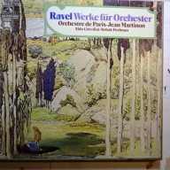 Ravel Werke fur Orchester, Ciccolini, Perlman, Electrola, box 5LP