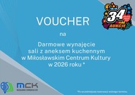 Wynajem sali z aneksem kuchennym w Miłosławskim Centrum Kultury